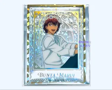 신 테니스의 왕자님 마루이 분타 홀로그램 클리어 카드 꽃 왕관 레어 금박