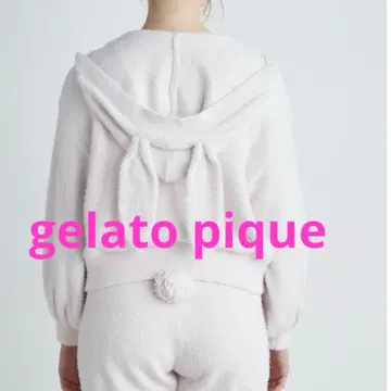 gelato pique 토끼 귀 니트 가디건