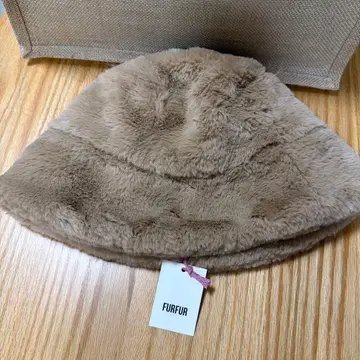 FURFUR 베이지 버킷햇