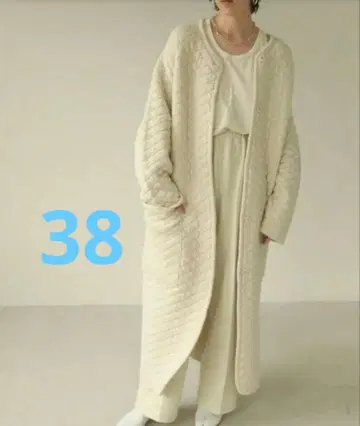 TODAYFUL 퀼팅 니트 코트