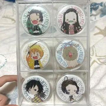 귀멸의 칼날 돈키호테 한정판 콜라보 트레이딩 캔뱃지 컴플리트 세트