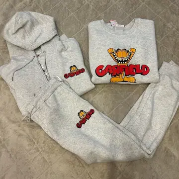 가필드 맨투맨 세트 3종 세트 L 사이즈 속기모