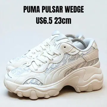 새상품급 2025 모델 PUMA 푸마 팔서 웨지 23cm 통굽