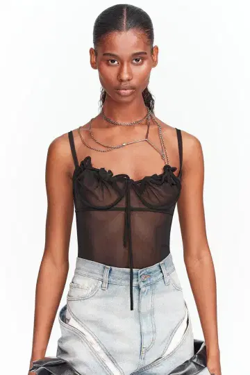 Y/PROJECT 언더와이어 바디 수트