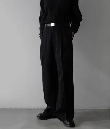 sstein LONG WIDE TROUSERS 24SS