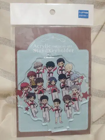 테니스의 왕자님 레트로 아트 아크릴 스탠드 키링