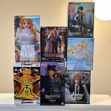 인기 점프 애니메이션 피규어 컬렉션