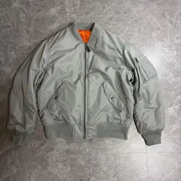 GU ma-1 플라이트 자켓 y2k 그레이 트렌드