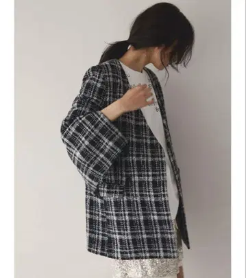 coel*새상품 트위드 자켓