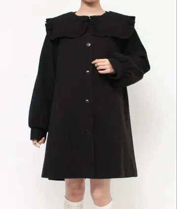 merry jenny A라인 세일러 코트 (블랙)