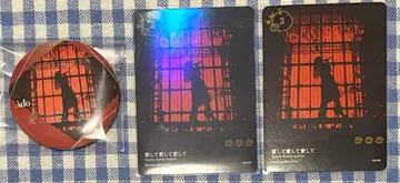 Ado POPUP STORE 캔뱃지 카드 레어 사랑해