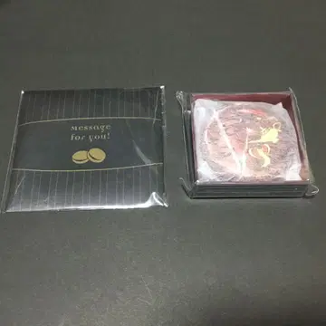 트위스테 자밀 발렌타인데이 마카롱 거울 메시지 카드 세트