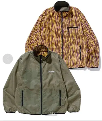 X-LARGE 리버서블 자켓