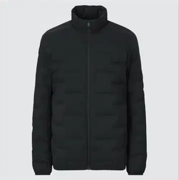 새상품급 유니클로 라이트 패디드 스트레치 자켓 +S 블랙 S