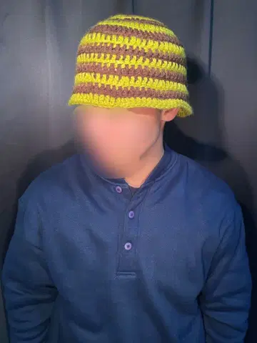 크러셔 모자 말차 브라운 색상