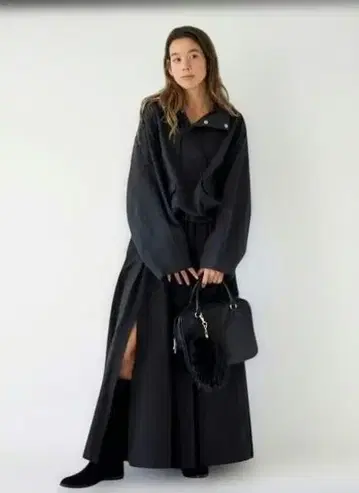 언그리드 슬릿 볼륨 스커트