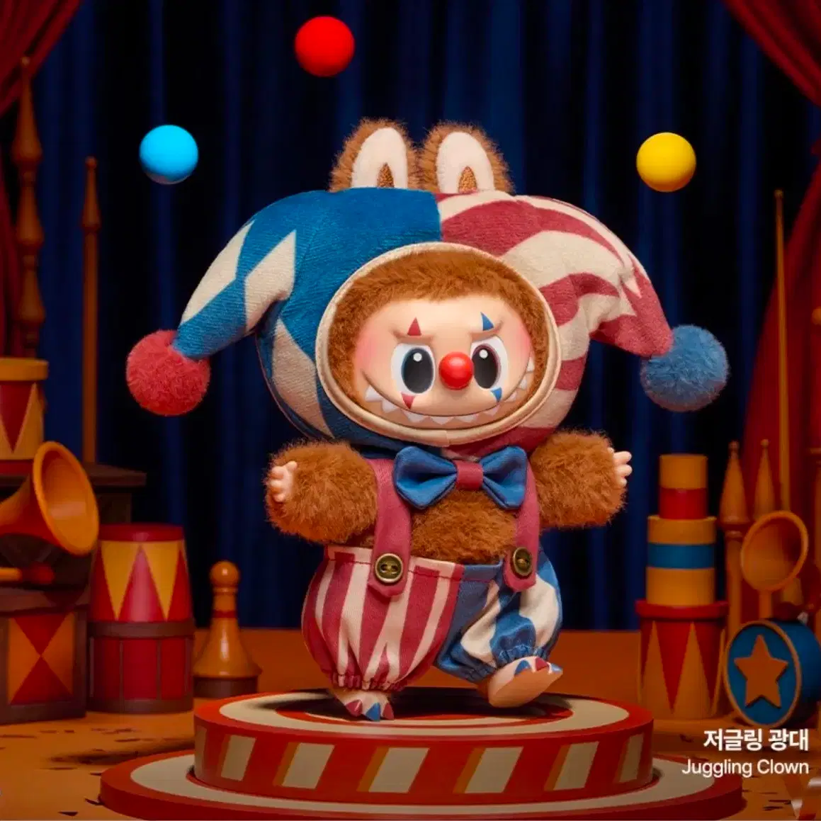 LABUBU | 라부부 Pop Mart Labubu WHY SO SERIOUS Juggling Clown on