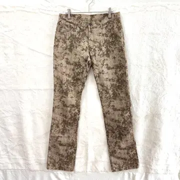 MK 미쉘클랑옴므 캐주얼 팬츠 올 패턴 브라운 남성용