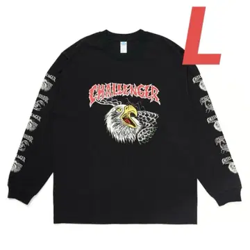 CHALLENGER L/S EAGLE HEAD TEE