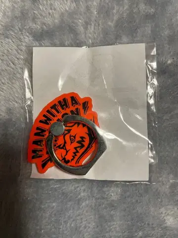 맨 위즈 가챠 스마트폰 링 오렌지 미개봉