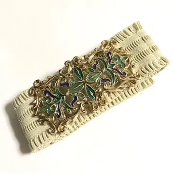 axes femme 디즈니 알라딘 벨트 아이보리 민트