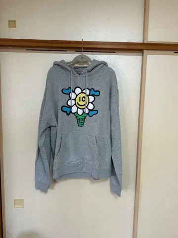 ICECREAM 아이스크림 후드티 그레이