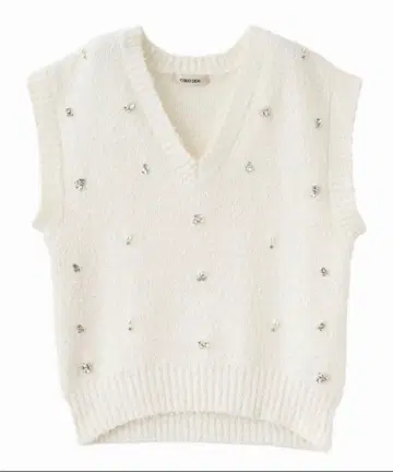 비쥬 니트 베스트 오프