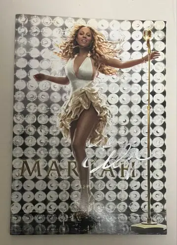 Mariah Carey 사인 포함 투어 팜플렛