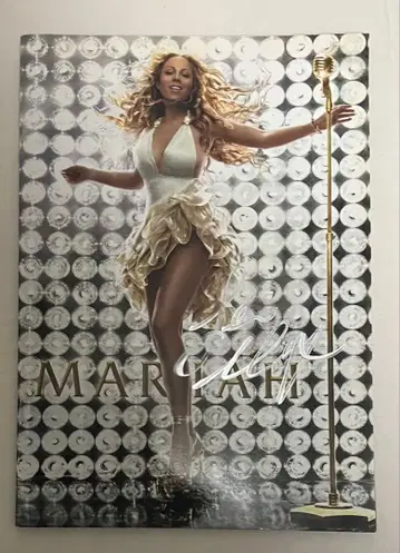 Mariah Carey 사인 포함 투어 팜플렛