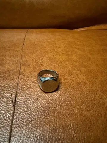 인장 실버 반지