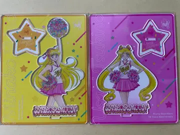 세일러문 팬클럽 한정판 아크릴 스탠드 츠키노 우사기 아이노 미나코