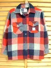 WRANGLER GALS 랭글러 울 셔츠 자켓 CPO