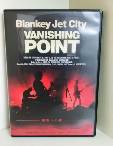 Blankey JET CITY VANISHING POINT DVD