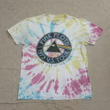 PINK FLOYD 1973 U.S. TOUR 타이다이T셔츠