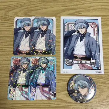 블루 록 AGF Y Line 화양절충 캔뱃지 카드 특전 히오리