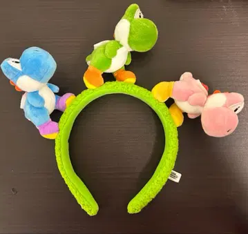 요시 봉제 인형 포함 머리띠