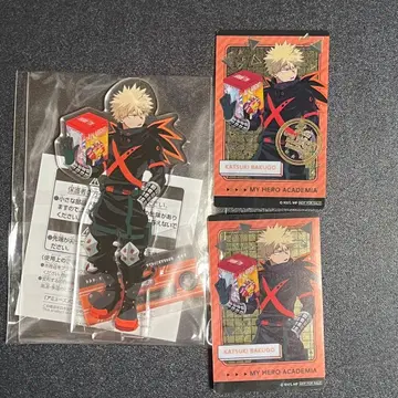 히로아카 남코 한정판 아크릴 플레이트 아크릴 스탠드 바쿠고 카츠키