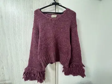 [ 희소 ] TODAYFUL 프린지 니트 스웨터