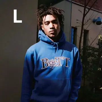 BoTT x Always Pullover Hoodie 블루 L