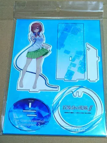 5등분의 신부 아크릴 스탠드 나카노 미쿠 미개봉