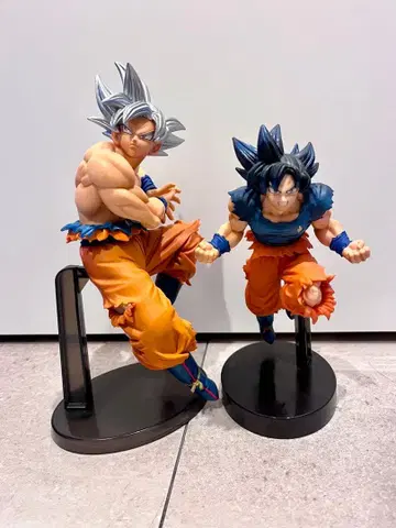 드래곤볼 손오공 초격아 초격극 피규어 상자 없음 2체