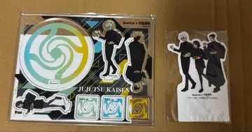 주술회전 긴다코 사시스조 아크릴 코스터 스탠드 팝