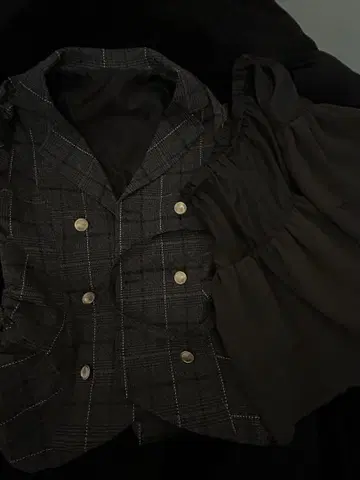 RESEXXY 헴프릴 테일러드 미니 원피스 (네이비)