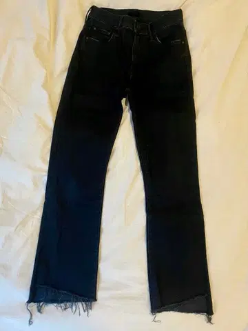 MOTHER 크롭 데님