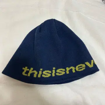 thisisneverthat 비니 니트 모자 네이비