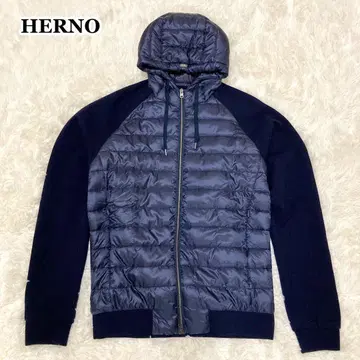최근! 컨디션 최상 HERNO 리조트 하이브리드 후드티 다운 자켓 48