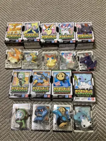 포켓몬 키즈 손가락 인형 베스트위시 9개 세트 3