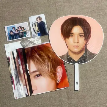 Hey! Say! JUMP 야마다 료스케 굿즈 묶음 판매 부채 사진 핀업