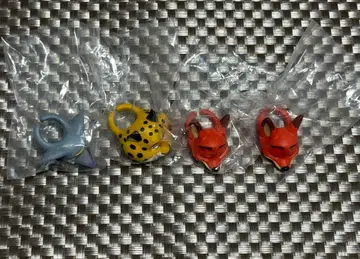 주토피아 패션 반지 4점