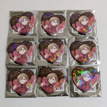 하츠네 미쿠 트레이딩 키라키라 하트 캔뱃지 MEIKO 9개 세트